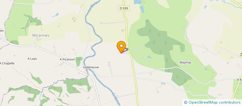 localisation de l'entreprise DIAG DAHINE  BARRAN