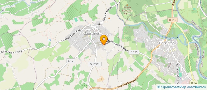 localisation de l'entreprise DIAG'EASY à SAUSSINES