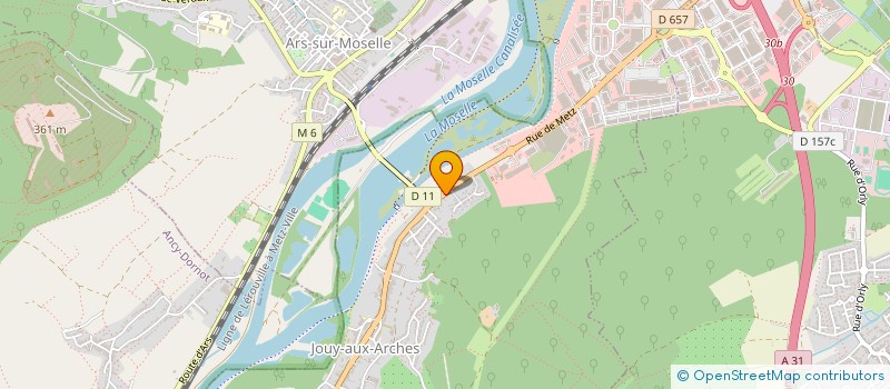 localisation de l'entreprise DIAG-EC 57  GRAVELOTTE