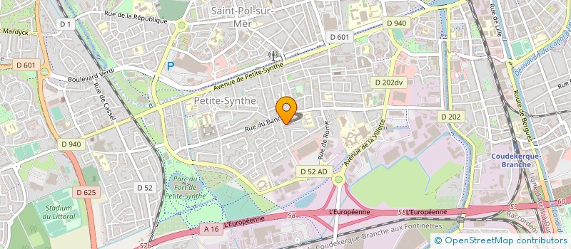 localisation de l'entreprise DIAG EN HABITAT à DUNKERQUE