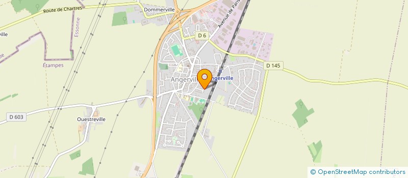 localisation de l'entreprise DIAG ENERGETIK  ANGERVILLE