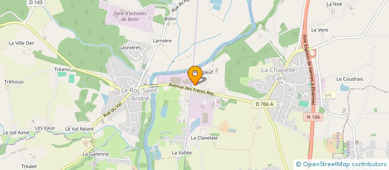 localisation de l'entreprise DIAG ET SOLUTIONS  LES BRULAIS