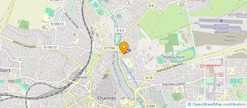 localisation de l'entreprise DIAG'ETHIC à CHARTRES