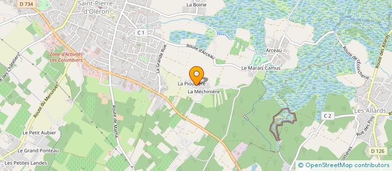 localisation de l'entreprise DIAG EXPERT 17  SAINT-PIERRE-D'OLERON