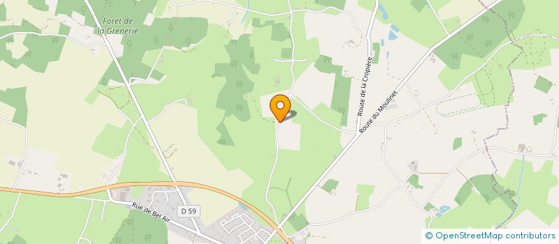 localisation de l'entreprise DIAG-EXPERT 49  JARZE VILLAGES