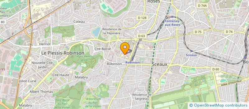 localisation de l'entreprise DIAG EXPERT 92  CHATENAY-MALABRY