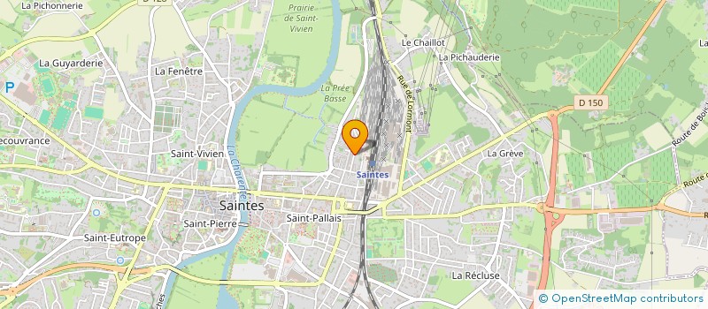 localisation de l'entreprise DIAG FUITES INVESTIGATIONS  SAINTES