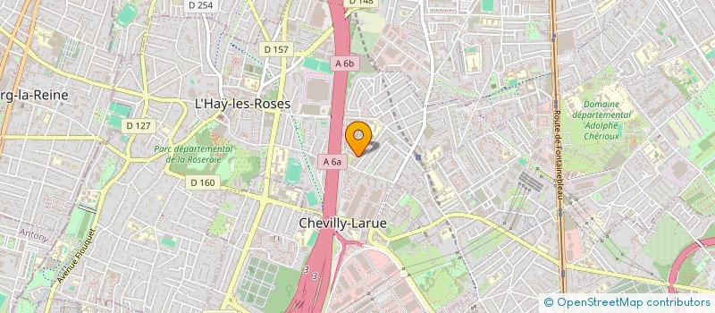 localisation de l'entreprise DIAG & GO  L'HAY-LES-ROSES