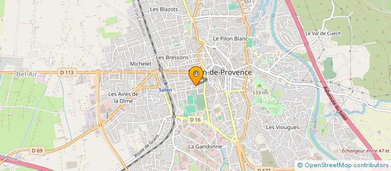 localisation de l'entreprise DIAG H.C à SALON-DE-PROVENCE