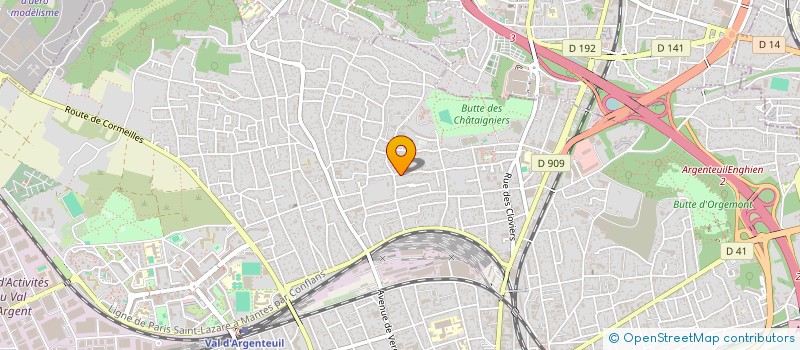 localisation de l'entreprise DIAG HABITATION  ARGENTEUIL