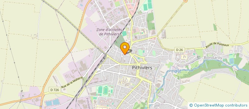 localisation de l'entreprise DIAG IMMO 45 à BOUZONVILLE-AUX-BOIS