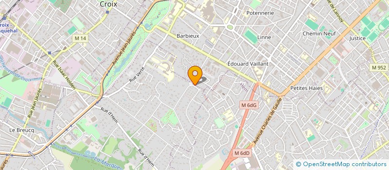 localisation de l'entreprise DIAG IMMO AUDIT 59 à CROIX