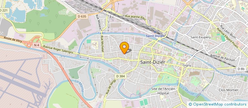 localisation de l'entreprise DIAG IMMO BRAGARD à SAINT-DIZIER