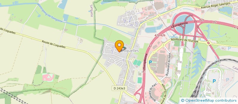 localisation de l'entreprise DIAG LITTORAL à COQUELLES