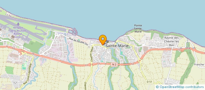 localisation de l'entreprise DIAG OI à SAINTE-MARIE