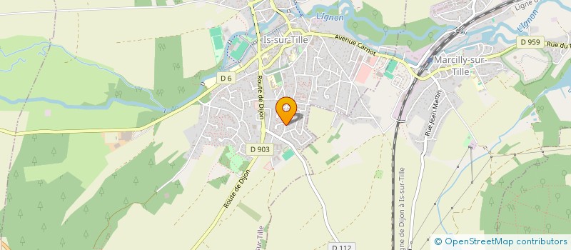 localisation de l'entreprise DIAG PERFORMANCE à IS-SUR-TILLE