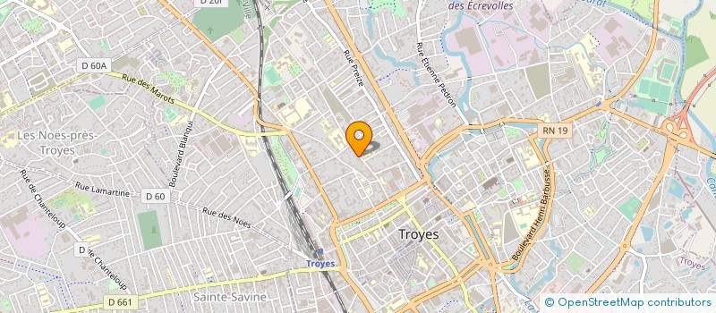 localisation de l'entreprise DIAG PRECISION 10 à TROYES