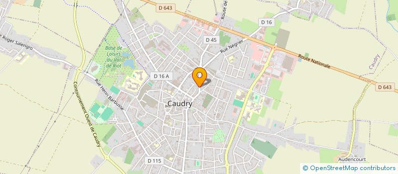 localisation de l'entreprise DIAG PRECISION 59  CAUDRY