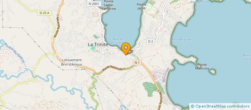 localisation de l'entreprise DIAG PRO  LA TRINITE