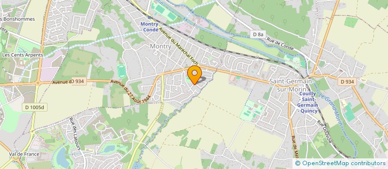 localisation de l'entreprise DIAG PROJET  MONTRY