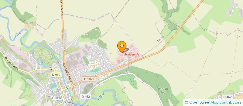 localisation de l'entreprise DIAG SOLUTIONS à GUISE