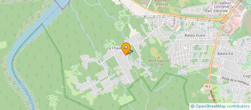localisation de l'entreprise DIAG'XPERT  MATOURY