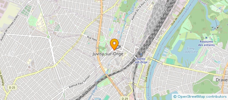 localisation de l'entreprise DIAG XPERTISE à JUVISY-SUR-ORGE