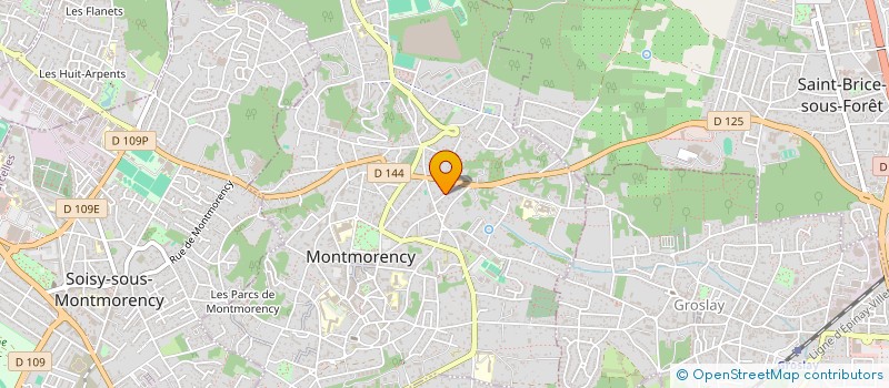 localisation de l'entreprise DIAG2FRANCE  L'ISLE-ADAM