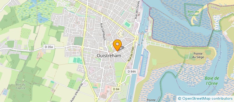 localisation de l'entreprise DIAGADMIN  OUISTREHAM