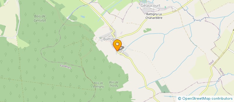 localisation de l'entreprise DIAGAMI EXPERTISE  BATTIGNY