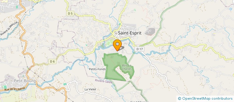 localisation de l'entreprise DIAGANTILLES IMMO à SAINT-ESPRIT