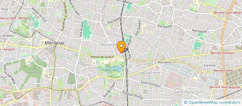 localisation de l'entreprise DIAGATLANTIQUE  MERIGNAC