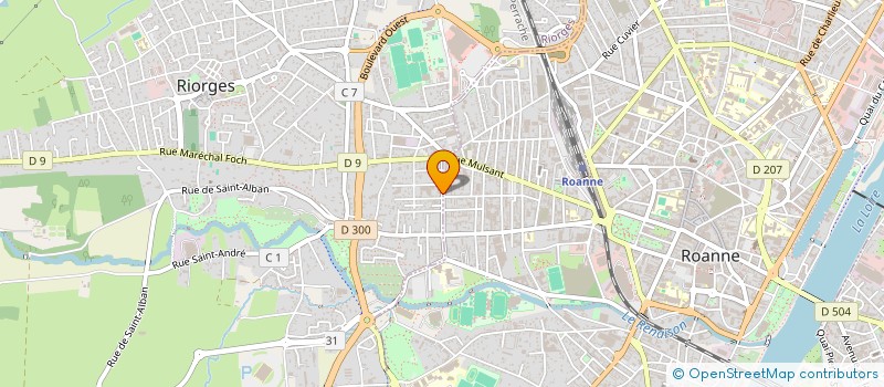 localisation de l'entreprise DIAGAUTO à RIORGES
