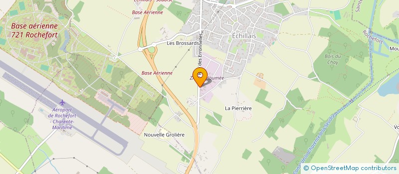 localisation de l'entreprise DIAGAUTO17  ECHILLAIS