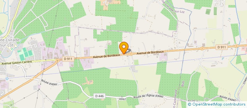 localisation de l'entreprise DIAGAUTO47  ALLEZ-ET-CAZENEUVE