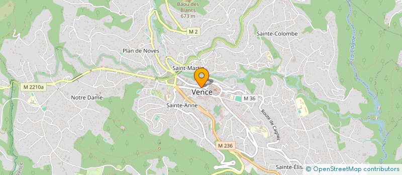 localisation de l'entreprise DIAGENERGY PACA à VENCE