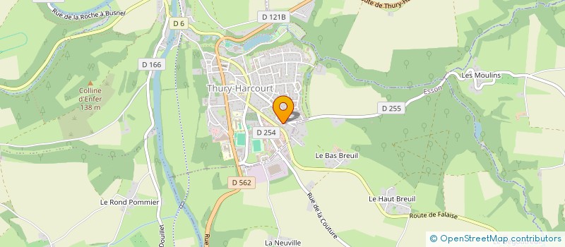 localisation de l'entreprise DIAGHOM à THURY-HARCOURT-LE-HOM