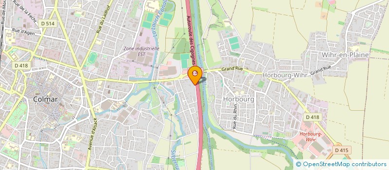 localisation de l'entreprise DIAGHOME'R  COLMAR