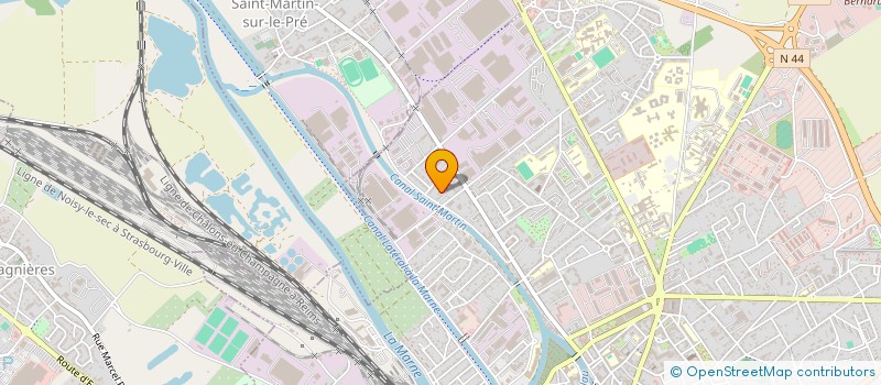 localisation de l'entreprise DIAGIMMO BJL  CHALONS-EN-CHAMPAGNE