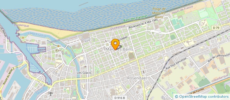 localisation de l'entreprise DIAGIMO COTE D OPALE à DUNKERQUE