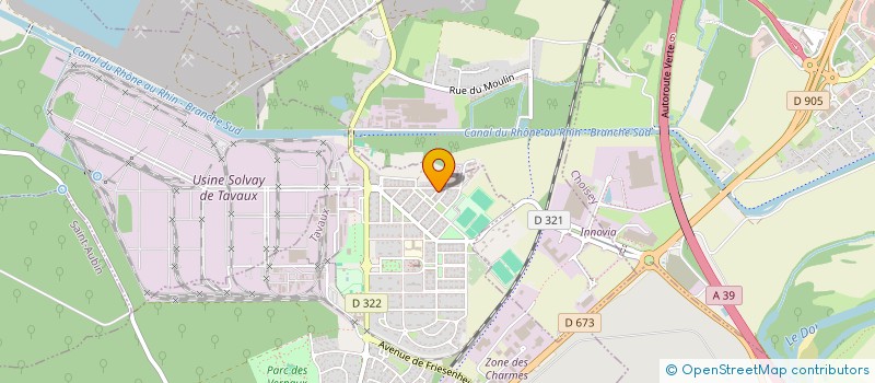 localisation de l'entreprise DIAGIMTEC  TAVAUX