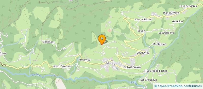 localisation de l'entreprise DIAGME  MANIGOD