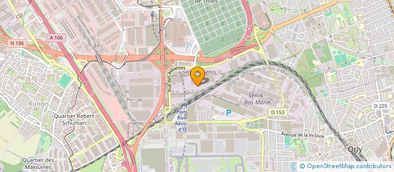 localisation de l'entreprise DIAGNE DISTRIBUTION & BAGAGES  THIAIS