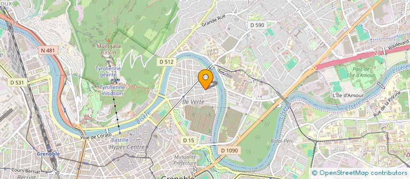 localisation de l'entreprise DIAGNEA à GRENOBLE