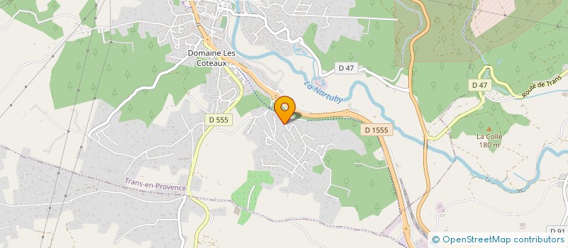 localisation de l'entreprise DIAGNERGIE à TRANS-EN-PROVENCE