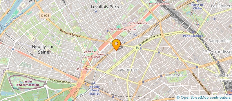 localisation de l'entreprise DIAGNOS à PARIS