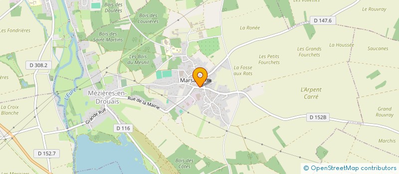 localisation de l'entreprise DIAGNOSTIC 3D à MEZIERES-EN-DROUAIS