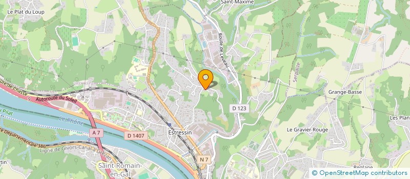 localisation de l'entreprise DIAGNOSTIC A DPE  VIENNE