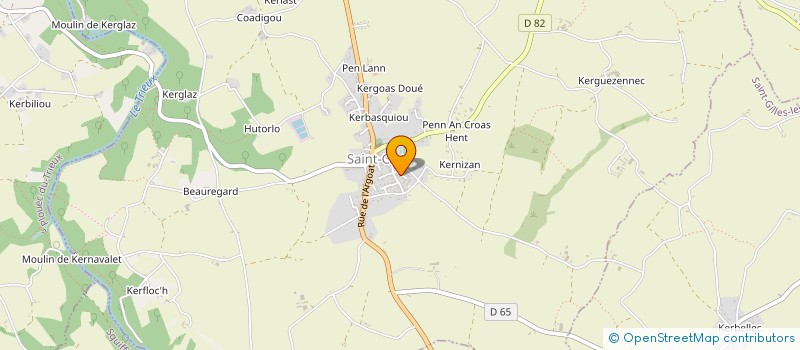 localisation de l'entreprise DIAGNOSTIC BREIZH à SAINT-CLET