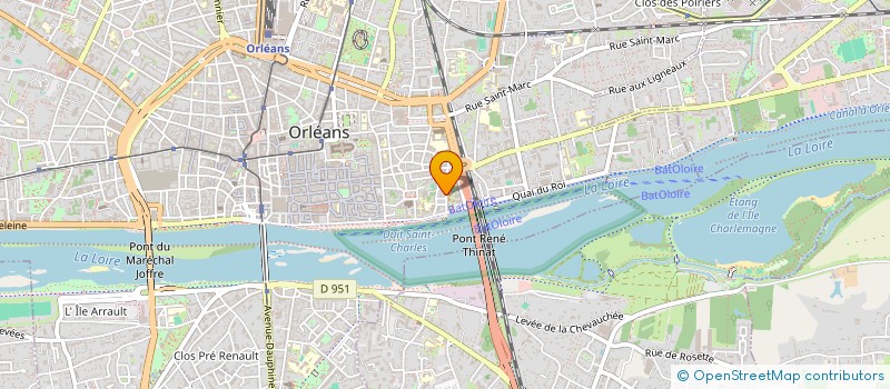 localisation de l'entreprise DIAGNOSTIC CONSEIL IMMOBILIER  ORLEANS